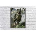 Ver imagem 3 de Quadro Decorativo Dinossauro Animais Com Moldura G01