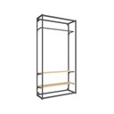 Ver imagem 1 de Armario Closet Aberto, Mova, Metal e Madeira