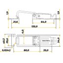 Ver imagem 5 de Fecho de Ação Rápida de Tamanho Grande com Mola Comprida 135 mm