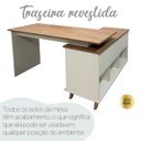 Ver mais imagens de Escrivaninha Gold - Olmo/branco 5946