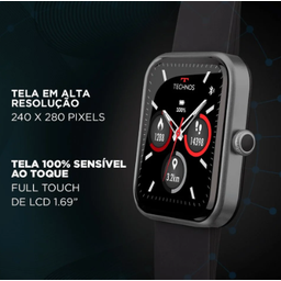Relógio Masculino Technos Smart Watch Connect Tmaxab/5k Smat Watch - 4