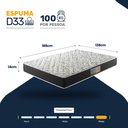 Ver imagem 4 de Colchão a Vácuo Casal de Espuma D33 Ouro Umaflex 138x188x14cm