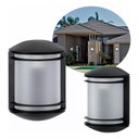 Ver imagem 2 de Arandela Externa Elegance Preta Luminária de Parede Bivolt E27 Jardim Muro Dital