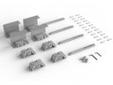Ver imagem 1 de Kit Rodízio Linea Top 20 - 30 Kg Paineis de Banheiro Rometal 2 Portas