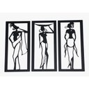 Ver imagem 1 de Mulher Top Model-decoração:preto