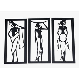 Mulher Top Model-decoração:preto