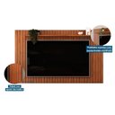 Ver imagem 4 de Rack Painel para TV Lume-Olimpic 65" 180cm MDF-MDP com Nichos Ripado Cedro-Bali DJ Móveis