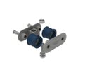 Ver imagem 2 de Kit Roldanas Porta de Correr RO 81 XT Rometal