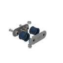 Ver imagem 2 de Kit Roldanas Porta de Correr RO 81 XT Rometal