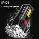 Ver imagem 3 de Lanterna Led de Alto Brilho Usb - 5 Leds Lanterna Protable Ipx5 Impermeável