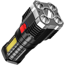 Ver imagem 1 de Lanterna Led de Alto Brilho Usb - 5 Leds Lanterna Protable Ipx5 Impermeável
