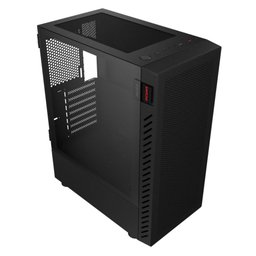 Gabinete Gamer Bolter Black Vulcan - Lateral em Vidro - Pcyes - Gbbvpbr - 1