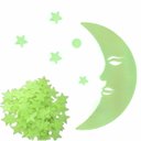 Ver imagem 2 de Kit Lua Mística estrela brilha escuro Fluorescente 103 Starm