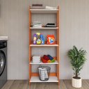 Ver imagem 2 de Armário Multiuso Movlar 5 Prateleiras Organizador Lavanderia