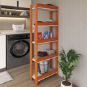 Ver imagem 4 de Armário Multiuso Movlar 5 Prateleiras Organizador Lavanderia