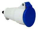 Ver imagem 4 de Tomada Acoplamento Industrial Azul 2p+t 16a Stec N3056newkon