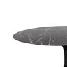 Mesa de Jantar Tulipa Saarinen Redonda 180x100 Cm Mármore Nero - 4