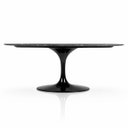 Ver imagem 4 de Mesa de Jantar Tulipa Saarinen Redonda 180x100 Cm Mármore Nero