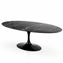 Ver imagem 3 de Mesa de Jantar Tulipa Saarinen Redonda 180x100 Cm Mármore Nero