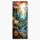 Ver imagem 4 de Adesivo de Porta - Floresta Tropical 1
