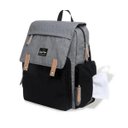 Ver imagem 1 de Mochila Bolsa Saída De Maternidade Menino Menina Cinza