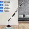 Escova de Limpeza Elétrica Multiuso Rotatória Magica Limpa Canto Friso Banheiro Cozinhha Esfregão Mo - 8