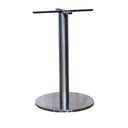 Ver imagem 1 de Base de Mesa de Jantar Redonda Pisa Beta Fratini 72 Cm (altura) em Aço Inox com Disco Redondo