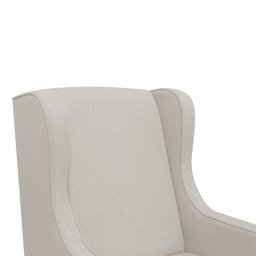 Poltrona de Amamentação Sofia C/ Balanço Puff Bebê Completo: Tm 703 Areia Escuro - 6