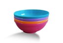 Ver imagem 1 de Kit com 4 Tigelas Bowls 500ml para Menina Sana Babies
