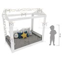 Ver imagem 4 de CAMA BAIXA INFANTIL M154.2021.B (CASA, PRAIA, CAMPO) MUNDI MOVEIS