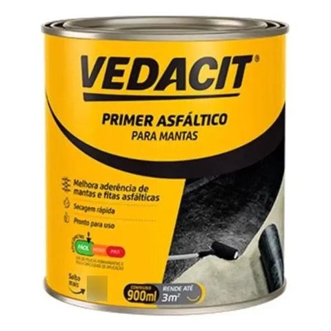 Primer Asfáltico Base Solvente 900ml Vedacit