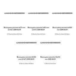 Kit Presente Maleta Martelo Alicate Brocas + Ferramentas 5 Pçs - 10