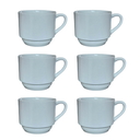 Ver imagem 3 de Kit Jogo 2 Xicaras Café/chá Hotel 200ml - Porcelana