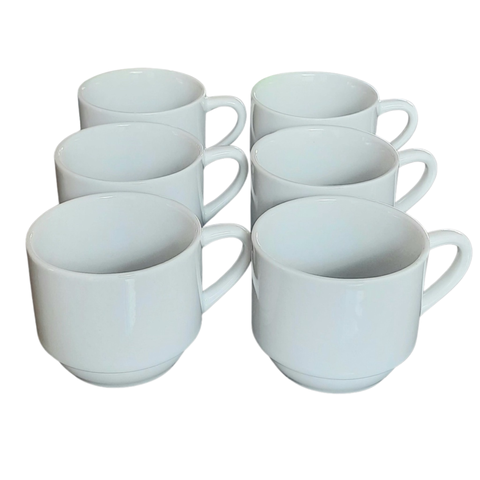 Kit Jogo 2 Xicaras Café/chá Hotel 200ml - Porcelana