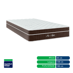 Colchão Casal Comfort Prime New Aspen Molas Ensacadas  - 4