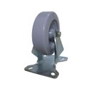 Ver imagem 1 de Rodízio Chapa Fixa Industrial Roda 100mm Sem Trava