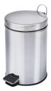 Ver imagem 2 de Lixeira Inox Com Pedal Balde Removível 12 Litros