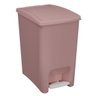 Lixeira Astra Rose Pedal Dupla Abertura - 1