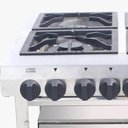 Ver imagem 3 de Fogão Industrial 4 Bocas com Forno e Painel em Aço Inox Venâncio Extra a Gás Ei4d2f