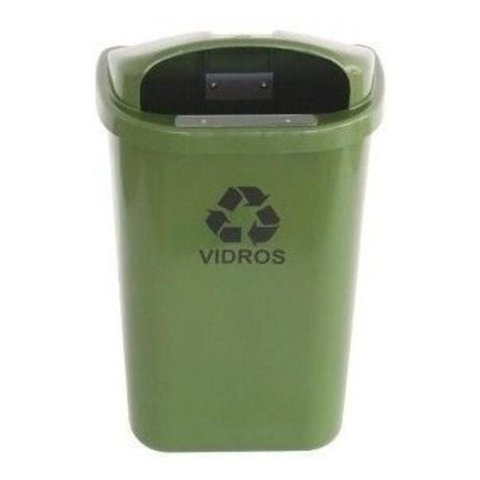 Lixeira Individual Para Coleta Seletiva Papeleira 50 Litros