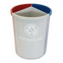 Ver imagem 2 de Lixeira Mix Com 3 Divisões 30 Litros