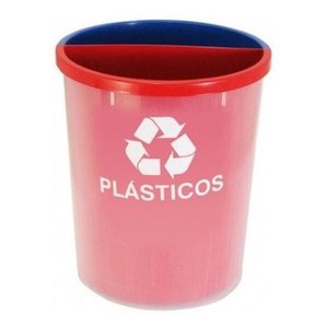 Lixeira Mix 25 Litros Coleta Seletiva Com 2 Divisões Mix2