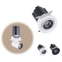 Ver imagem 1 de Spot Led Embutir Retrátil Aiva 12w 2700k C/ Facho Direcionável 360° Br St2925
