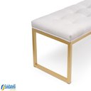 Ver imagem 5 de Recamier Confort Tam King Size 186 cm Base Dourada Várias Cores - Datelli Design