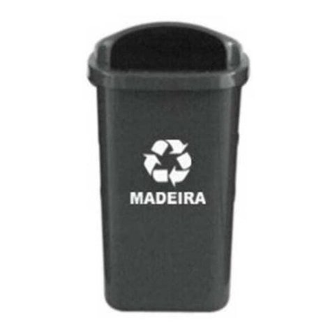 Lixeira Individual Para Coleta Seletiva Papeleira 50 Litros