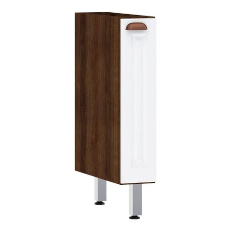 Balcão De Cozinha S/ Tampo 15cm 1 Porta Safira Nogueira