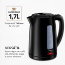 Ver imagem 6 de Chaleira Elétrica Pratic Hot 1,7l Mondial- Ce-17 Chaleira Eletrica Ce-17 127v/60hz