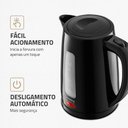 Ver imagem 5 de Chaleira Elétrica Pratic Hot 1,7l Mondial- Ce-17 Chaleira Eletrica Ce-17 127v/60hz