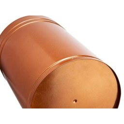 Lixeira Banheiro Rose Gold Lixeira Cozinha Cobre 10 L Metal - 4