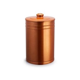 Lixeira Banheiro Rose Gold Lixeira Cozinha Cobre 10 L Metal - 1